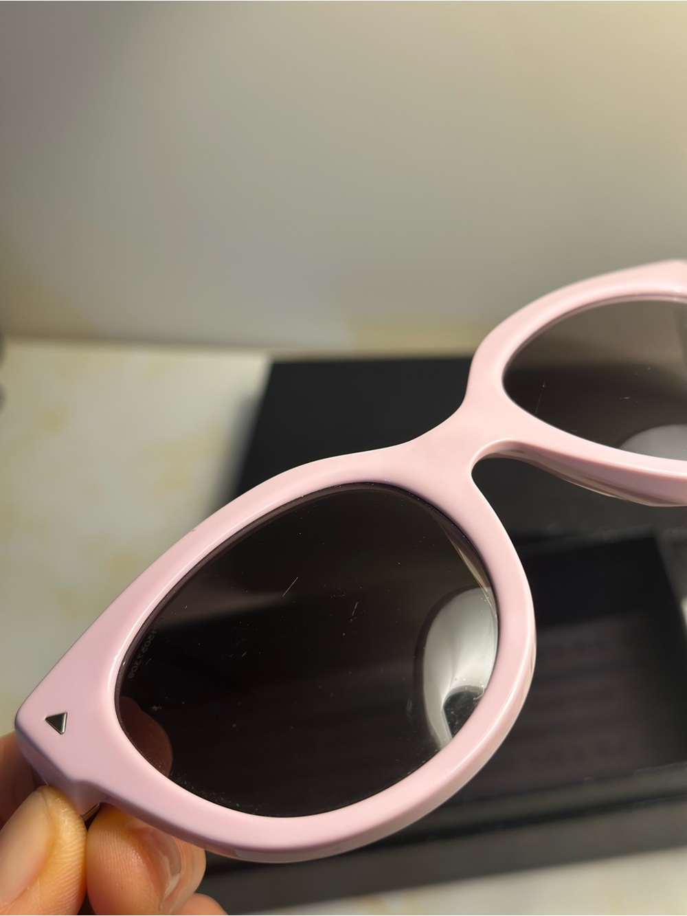 Very unique and distinctive Prada sunglasses with a statement-making design. - Picture 7 of 9